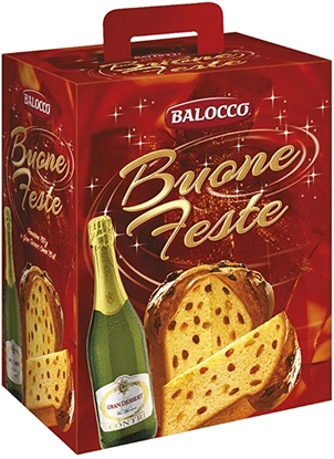 Picture of BALOCCO BUONE FESTE PANETTONE 750GR